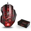 APEDRA Vezetékes egér optikai, gaming A7, 3200dpi, USB, Fekete APEDRA A7 6920919256081