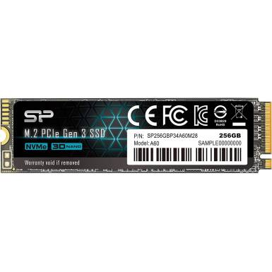 M.2 SSD 256GB Silicon Power NVMe SP256GBP34A60M28 SP256GBP34A60M28 M.2 SSD 256GB Silicon Power NVMe SP256GBP34A60M28 SP256GBP34A60M28