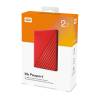 External HDD WD My Passport 2.5'' 2TB USB 3.2 Red WDBYVG0020BRD-WESN