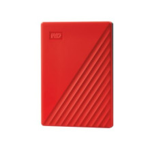 Külső meghajtó WD My Passport, 2.5'', 4TB, USB 3.2, piros WDBPKJ0040BRD-WESN