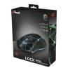 Trust GXT 133 Locx fekete gamer egér 22988