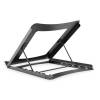 DIGITUS Foldable Steel Laptop/Tablet from 10 to 15'' Stand adjustable black DA-90368