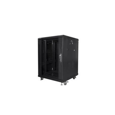 Lanberg free-standing rack 19'' self-assembly flat pack 15U/600x600mm black FF01-6615-12B Lanberg free-standing rack 19'' self-assembly flat pack 15U/600x600mm black FF01-6615-12B
