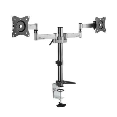 LOGILINK - Dual alumium monitor desk mount BP0077 LOGILINK - Dual alumium monitor desk mount BP0077