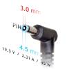 Akyga Notebook power adapter AK-ND-69 19.5V / 2.31A 45W 4.5 x 3.0 mm + pin HP AK-ND-69