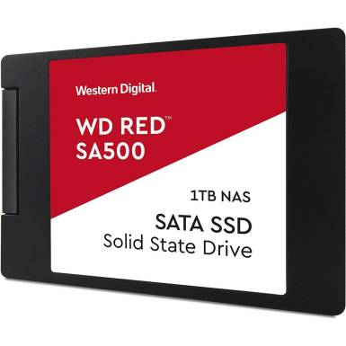 WD Red SA500 NAS SSD 2.5'' 1TB SATA/600, 560/530 MB/s, 7mm, 3D NAND WDS100T1R0A WD Red SA500 NAS SSD 2.5'' 1TB SATA/600, 560/530 MB/s, 7mm, 3D NAND WDS100T1R0A