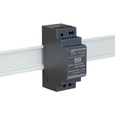D-Link Ipari Power Supply 30W Ultra slim design, 35mm (2SU) DIS-H30-24