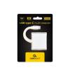 Gembird adapter USB type-C multi-adapter (USB type C, USB 3.0, HDMI) A-CM-HDMIF-02-SV