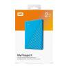Külső lemez WD My Passport, 2.5'', 2TB, USB 3.2, kék WDBYVG0020BBL-WESN