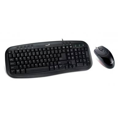 GENIUS Vezetékes Billentyűzet + egér KM-200 USB HUN Fekete KM-200 GENIUS Vezetékes Billentyűzet + egér KM-200 USB HUN Fekete KM-200