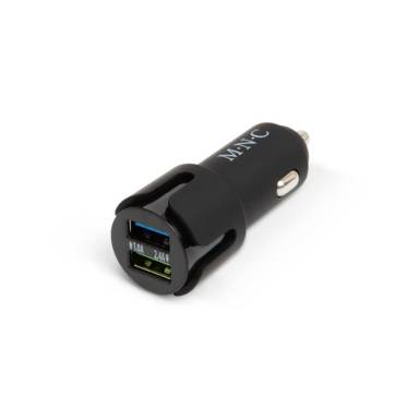 M.N.C Szivargyújtó adapter - 2 x USB - 2,1A Black 54931BK M.N.C Szivargyújtó adapter - 2 x USB - 2,1A Black 54931BK