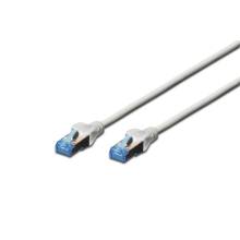 Digitus CAT5e SF-UTP Patch Cable 0,5m Grey DK-1531-005