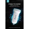 Devia Devia Smart Dual USB szivargyújtós töltő adapter - Devia Smart Series Car Charger - 5V/3,1A - white ST330810