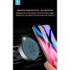 Devia Univerzális szellőzőrácsba illeszthető mágneses autós tartó - Devia Circle Series Sucker Car Mount Holder - gray ST329548