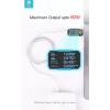 Devia USB Type-C - USB Type-C adat- és töltőkábel 1 m-es vezetékkel - Devia Smart PD Cable for Type-C - 3A - white ST325380