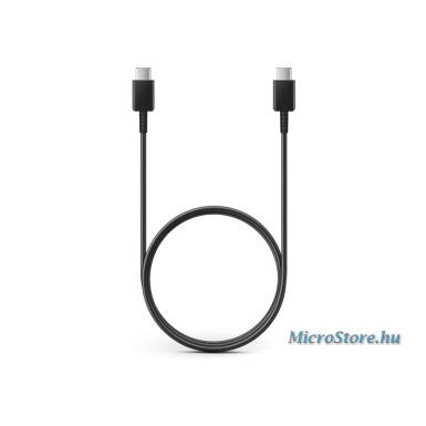 Samsung Samsung gyári USB Type-C - USB Type-C adat- és töltőkábel 100 cm-es vezetékkel - EP-DA905BBE - black (ECO csomagolás) SAM-0865