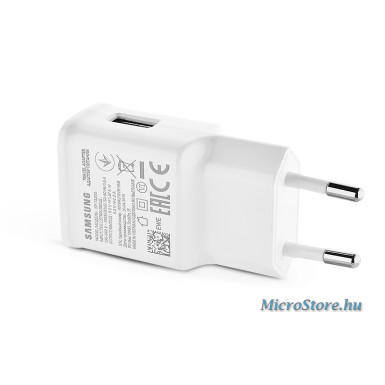 Samsung Samsung gyári USB hálózati töltő adapter - 5V/2A - EP-TA200EWE white - Adaptive Fast Charging (ECO csomagolás) SAM-0860