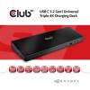 CLUB3D SenseVision USB Type C Triple MST Charging Dock CSV-1562