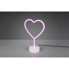 TRIO R55210101 Heart 30,5 cm USB asztali l&aacute;mpa R55210101