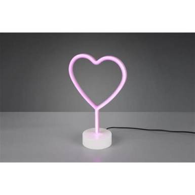 TRIO R55210101 Heart 30,5 cm USB asztali l&aacute;mpa R55210101