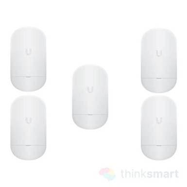UBiQUiTi AccessPoint - NSM2 - airMAX NanoStation 5GHz 450+Mbps 13dBi 10+Km kültéri - 5db- PoE tápegység nélkül LOCO5AC-5 UBiQUiTi AccessPoint - NSM2 - airMAX NanoStation 5GHz 450+Mbps 13dBi 10+Km kültéri - 5db- PoE tápegység nélkül LOCO5AC-5