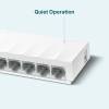 TP-LINK Switch 8x100Mbps, Műanyagházas Asztali, LS1008 LS1008