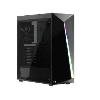 AeroCool Shard TG RGB ablakos fekete ház AeroCool Shard TG RGB ablakos fekete ház