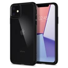 Spigen SGP Ultra Hybrid Apple iPhone 11 Matte Black h&aacute;tlap tok 076CS27186 Spigen