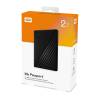 Western Digital My Passport WDBYVG0020BBK 2,5" 2TB USB3.2 fekete külső winchester WDBYVG0020BBK-WESN
