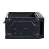 AKYGA H&aacute;z AK35BK Micro ATX Fekete, USB2.0 AK35BK