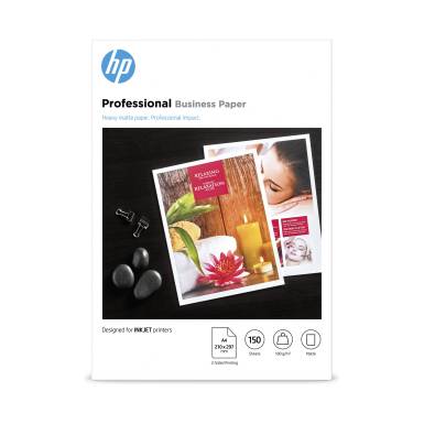 HP Professzionális Üzleti matt Papír - 150lap 180g (Eredeti) 7MV79A HP Professzionális Üzleti matt Papír - 150lap 180g (Eredeti) 7MV79A