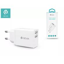 Devia ST329593 Devia Smart 2USB  kimenettel h&aacute;l&oacute;zati t&ouml;ltő ST329593