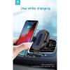 Devia Devia szellőzőr&aacute;csba illeszthető vezet&eacute;k n&eacute;lk&uuml;li aut&oacute;s t&ouml;ltő/tart&oacute; - 5V/2A - Devia Sensor Car Air Vent Wireless Charger Phone Holder - 10W - Qi szabv&aacute;nyos ST329906