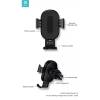 Devia Devia szellőzőr&aacute;csba illeszthető vezet&eacute;k n&eacute;lk&uuml;li aut&oacute;s t&ouml;ltő/tart&oacute; - 5V/2A - Devia Sensor Car Air Vent Wireless Charger Phone Holder - 10W - Qi szabv&aacute;nyos ST329906