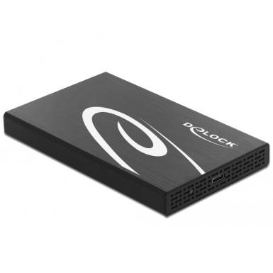 DELOCK Külső Ház 2.5" USB 3.1 Gen 2 / SATA, alumínium 42611 DELOCK Külső Ház 2.5" USB 3.1 Gen 2 / SATA, alumínium 42611
