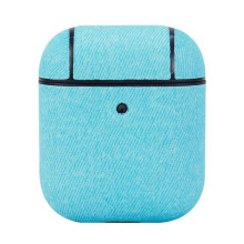 TERRATEC AIR Box Apple AirPods Protection Case Fabric Blue 306847