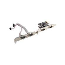LANBERG PCE-DB9-004 Lanberg PCI Express->COM 9PIN X4 + Low profile bracket PCE-DB9-004