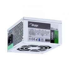 AKY AK-S1-300 Akyga SFX Power Supply 300W AK-S1-300 P4 2x SATA 2x Molex PFC FAN 8cm AK-S1-300