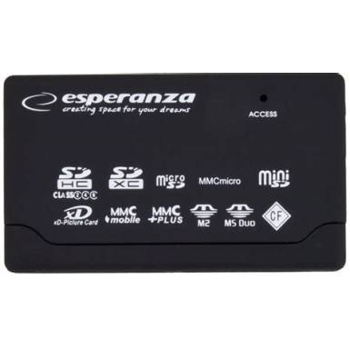 ESPERANZA EA119 - 5905784768632 ESPERANZA EA119 - Kártyaolvasó All-in-One USB 2.0 EA119 - 5905784768632 ESPERANZA EA119 - 5905784768632 ESPERANZA EA119 - Kártyaolvasó All-in-One USB 2.0 EA119 - 5905784768632