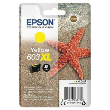 EPSON C13T03A44010 Ink Epson C13T03A44010 Yellow 603XL 4,0 ml C13T03A44010 EPSON C13T03A44010 Ink Epson C13T03A44010 Yellow 603XL 4,0 ml C13T03A44010