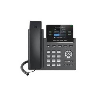 Grandstream IP telefon, GRP2612P, 2-line Carrier-grade, HD sz&iacute;nes LCD kijelző, POE GRP2612P