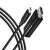 AXAGON RVC-DPC USB-C > DisplayPort cable 1,8m Black RVC-DPC