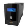 NJOY UPS CADU 850, 850VA, 480W, Line-Interactice, Szünetmentes tápegység, LCD display UPCMTLS685TCAAZ01B
