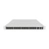 Mikrotik CRS354-48P-4S+2Q+RM rackbe szerelhető switch, 48x gigabites PoE RJ45 porttal mx. 750W, 4x SFP+ port, 2x 40GbE QSFP port CRS354-48P-4S+2Q+RM