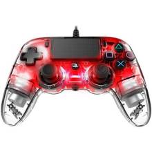 Nacon PS4 &aacute;tl&aacute;tsz&oacute;-halv&aacute;nypiros vezet&eacute;kes kontroller PS4OFCPADCLRED