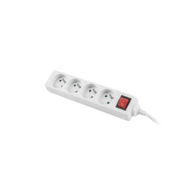 LANBERG PS0-04E-0150-W Lanberg 1.5M White 4X 230V Lanter EXTENSION PL. CABLE FROM FULL C PS0-04E-0150-W