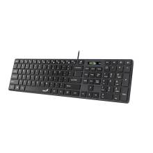 Genius SlimStar 126 USB billentyűzet Black 31310017404