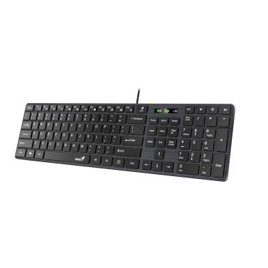 Genius SlimStar 126 USB billentyűzet Black 31310017404 Genius SlimStar 126 USB billentyűzet Black 31310017404