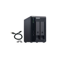 QNAP TR-002 QNAP 2-bay 3.5 SATA HDD USB 3.0 type-C hardware RAID external enclosure TR-002