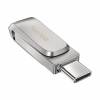 Sandisk 256GB Ultra Dual Drive Luxe USB Type-C Flash Drive Silver SDDDC4-256G-A46/186465
